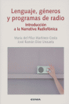 Lenguaje, géneros y programas de radio, de Martínez-Costa Pérez | portada del libro