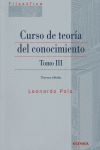 Curso de teoría del conocimiento, de Polo | portada del libro