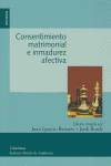 Consentimiento matrimonial e inmadurez afectiva, de BAÑARES#BOSCH | portada del libro