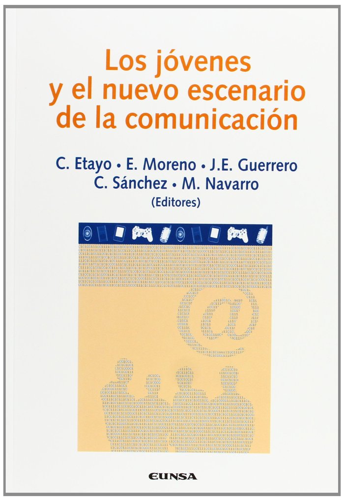 Los jóvenes y el nuevo escenario de la comunicación | portada del libro