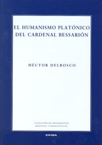 El humanismo platónico del Cardenal Bessarion, de Delbosco | portada del libro