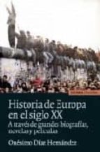 Historia de Europa en el siglo XX, de Onésimo Diáz Hernández | portada del libro