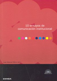 10 ensayos de comunicación institucional, de MORA | portada del libro