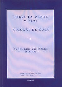 Sobre la mente y Dios, de Nicolás de Cusa | portada del libro