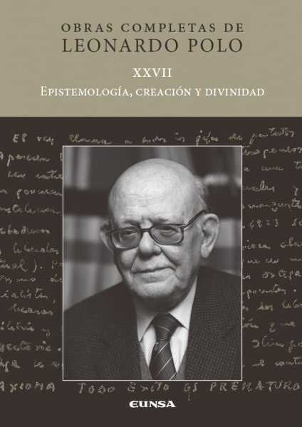 EPISTEMOLOGIA, CREACIÓN Y DIVINIDAD, de Polo Barrena | portada del libro