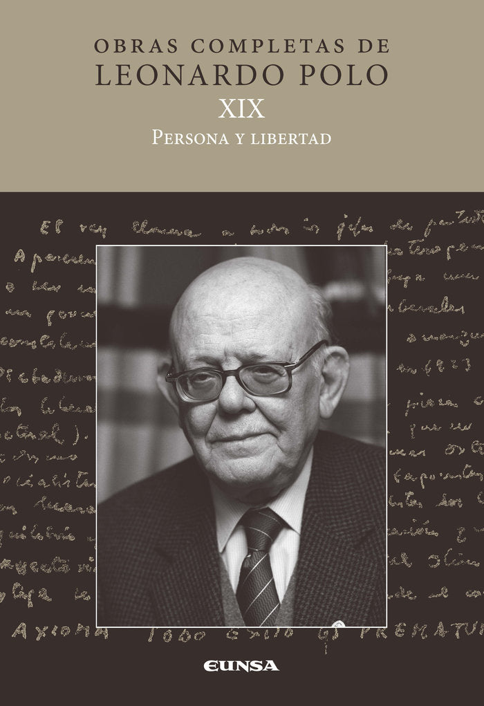 (L.P. XIX) PERSONA Y LIBERTAD, de POLO BARRENA LEONARDO | portada del libro