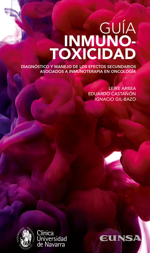 Guía inmunotoxicidad, de Arbea Moreno, Leire | portada del libro