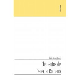 Elementos de derecho romano, de Gómez-Blanes, Pablo | portada del libro