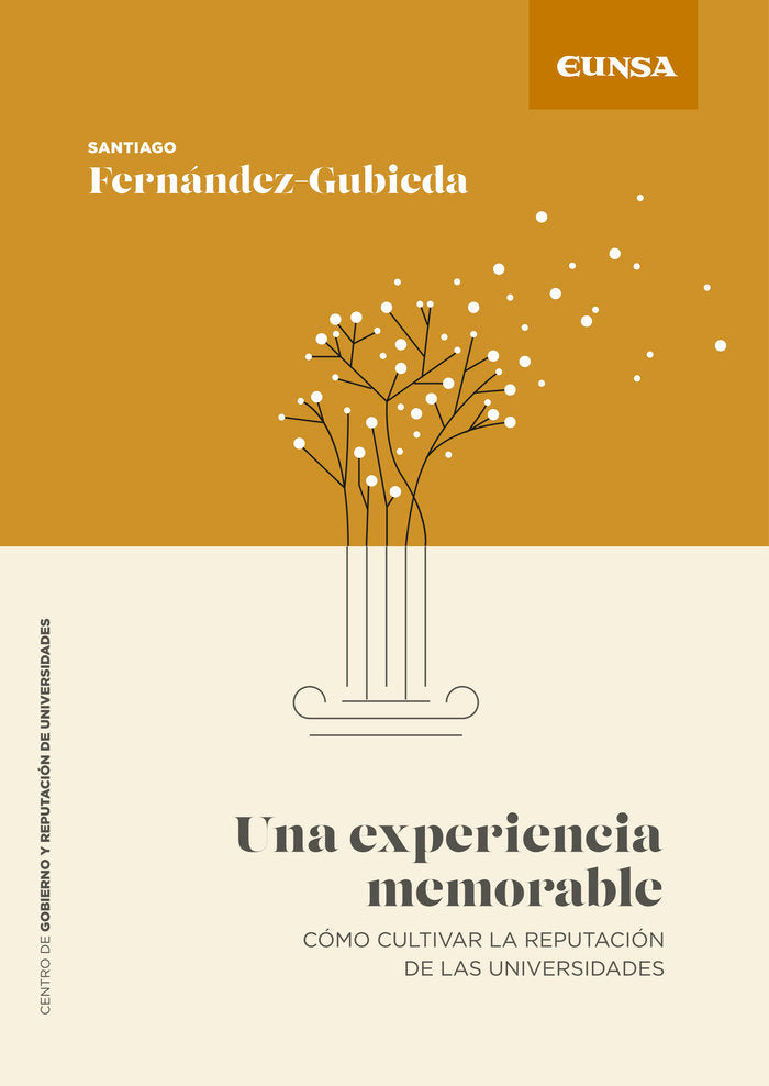 UNA EXPERIENCIA MEMORABLE, de FERNANDEZ GUBIEDA | portada del libro