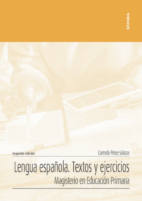 LENGUA ESPAÑOLA TEXTOS Y EJERCICIOS, de PEREZ-SALAZAR, CARMELA | portada del libro