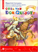 Otra Vez Don Quijote, de Cervantes Saavedra | portada del libro