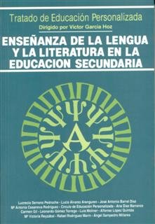 Enseñanza de la Lengua y la Literatura en la Educación Secundaria, de Varios autores | portada del libro