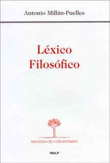 Léxico filosófico, de Millán-Puelles, Antonio | portada del libro
