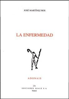 La enfermedad, de Martínez Ros, José | portada del libro
