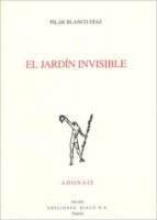 El jardín invisible, de Pilar Blanco | portada del libro