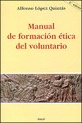 Manual de formación ética del voluntario, de López Quintás | portada del libro