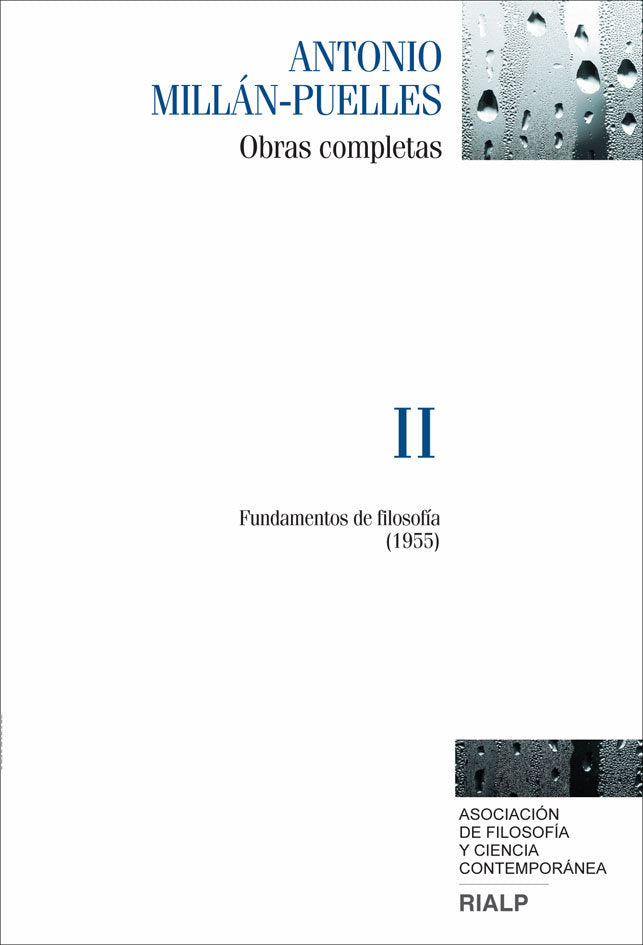 Millán-Puelles. II. Obras completas, de Millán-Puelles, Antonio | portada del libro