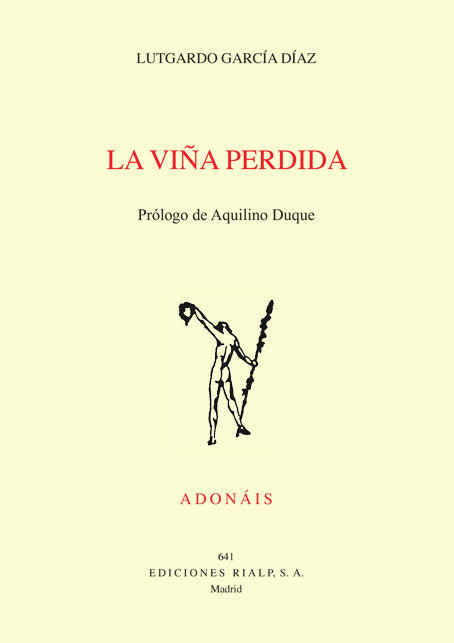 La viña perdida, de García Díaz, Lutgardo | portada del libro