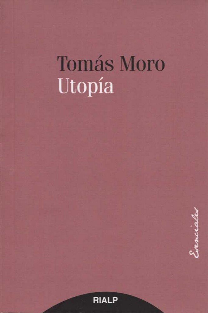 Utopía, de Moro, Santo Tomás | portada del libro