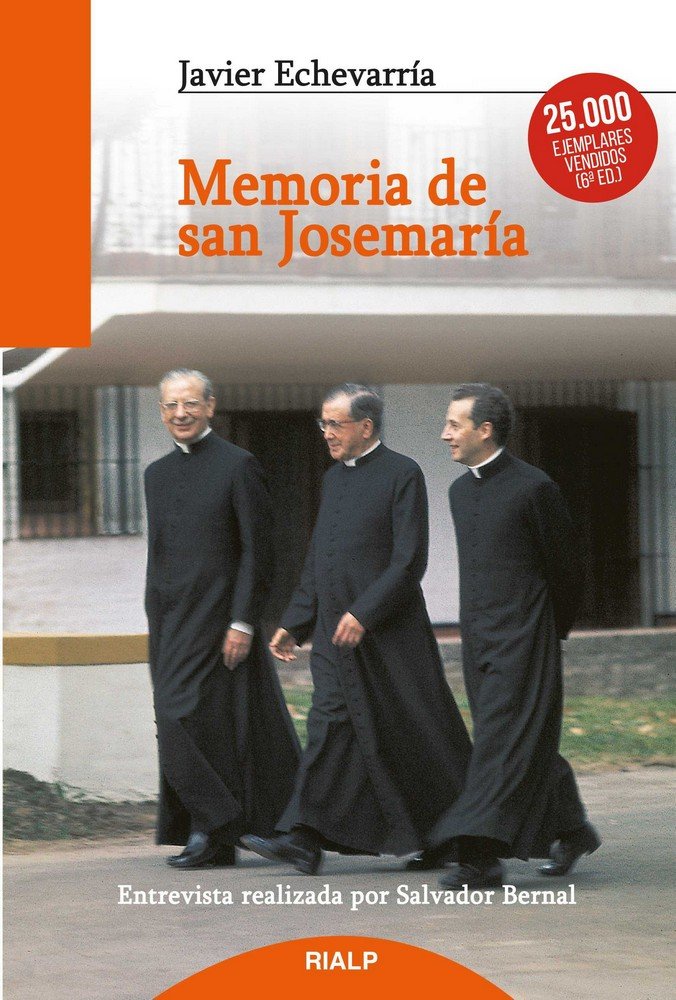 Memoria de san Josemaría, de Echevarría Rodríguez, Javier | portada del libro