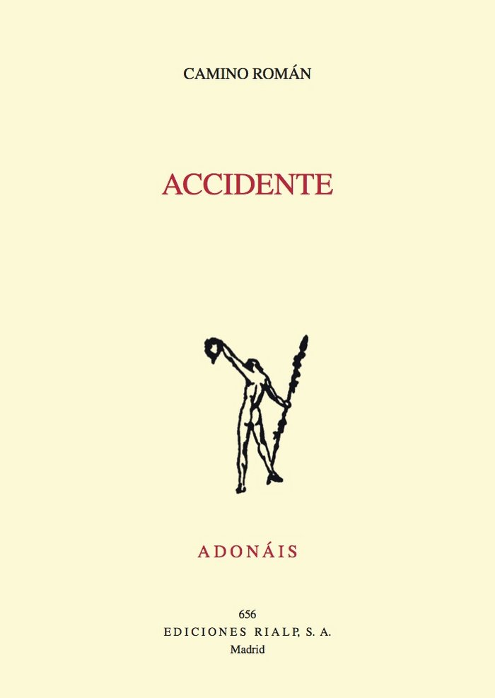 Accidente, de Román Álvarez | portada del libro