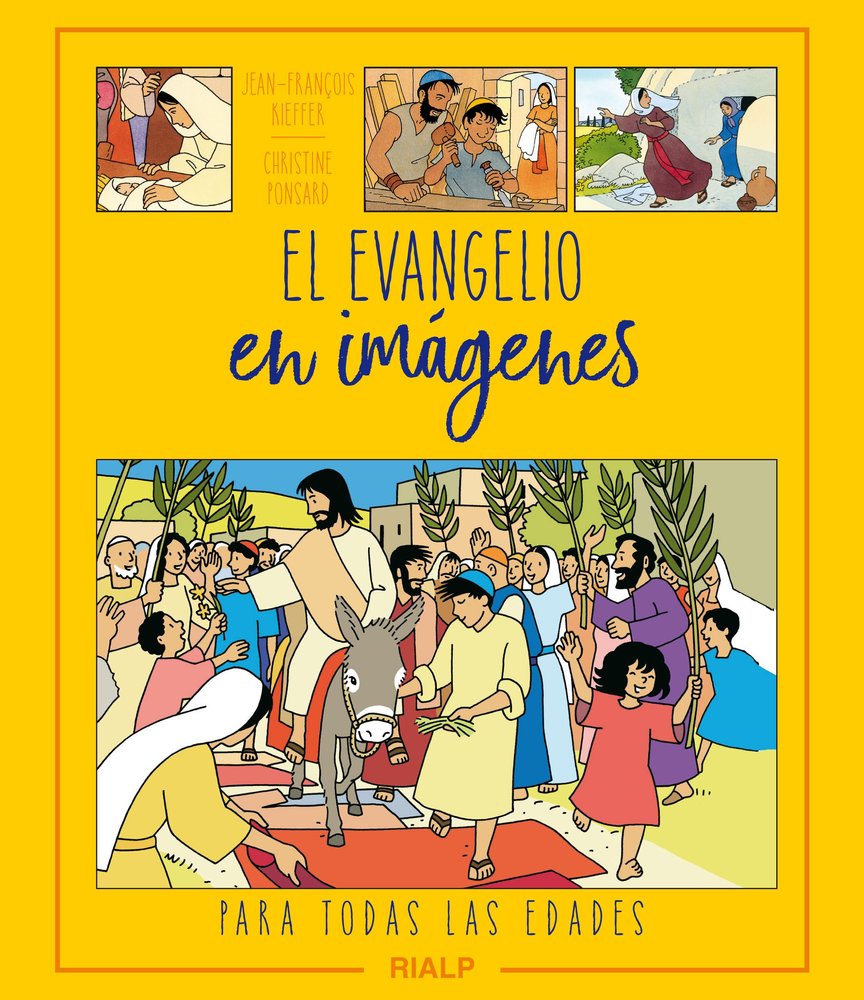 El Evangelio en imágenes (rústica), de Kieffer, Jean-François | portada del libro