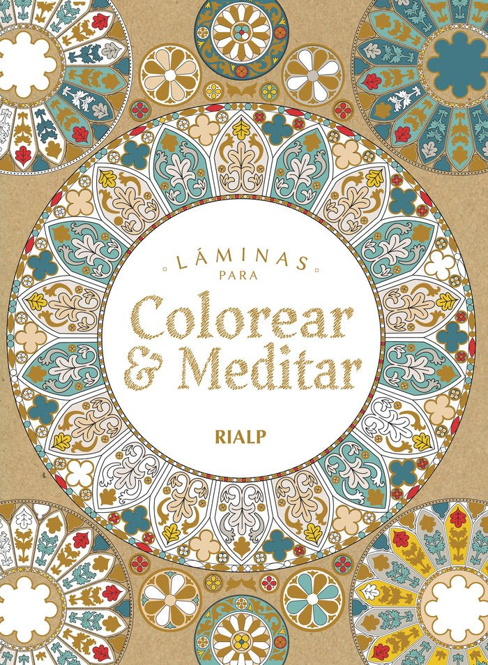 Láminas para colorear y meditar, de Varios Autores | portada del libro