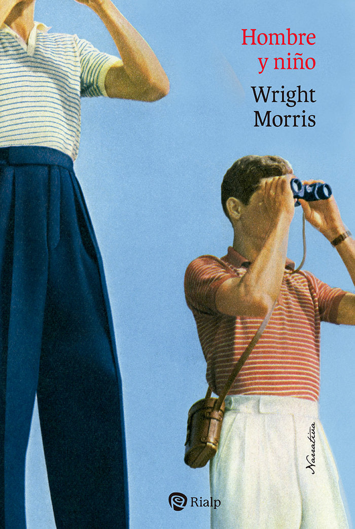 HOMBRE Y NIÑO, de MORRIS, WRIGHT | portada del libro