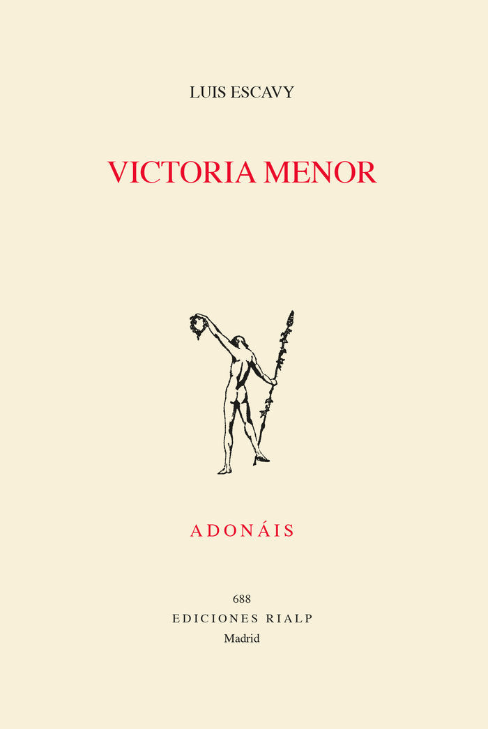 VICTORIA MENOR, de ESCAVY, LUIS | portada del libro