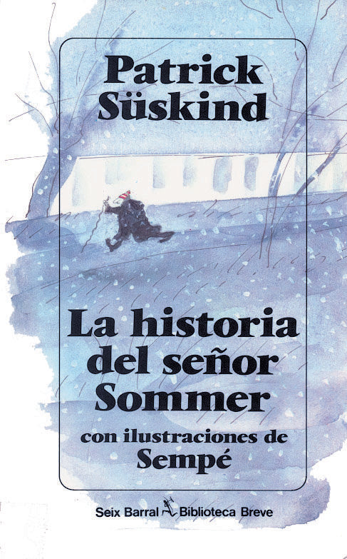 La historia del señor Sommer, de Süskind | portada del libro
