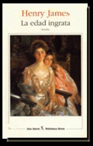 La edad ingrata, de James | portada del libro