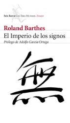 El imperio de los signos, de Roland Barthes | portada del libro