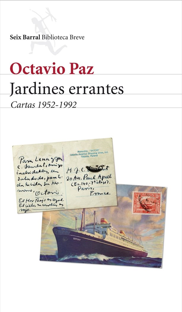 Jardines errantes, de Paz | portada del libro