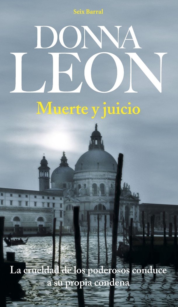 Muerte y juicio, de Leon, Donna | portada del libro