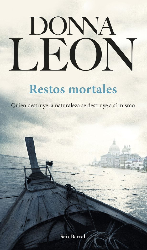 Restos mortales, de Leon, Donna | portada del libro