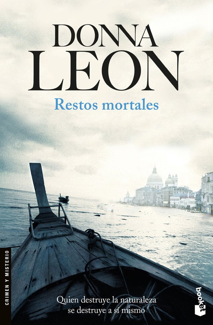 Restos mortales, de Leon, Donna | portada del libro