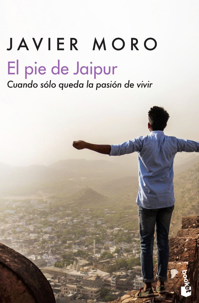 El pie de Jaipur, de Moro, Javier | portada del libro
