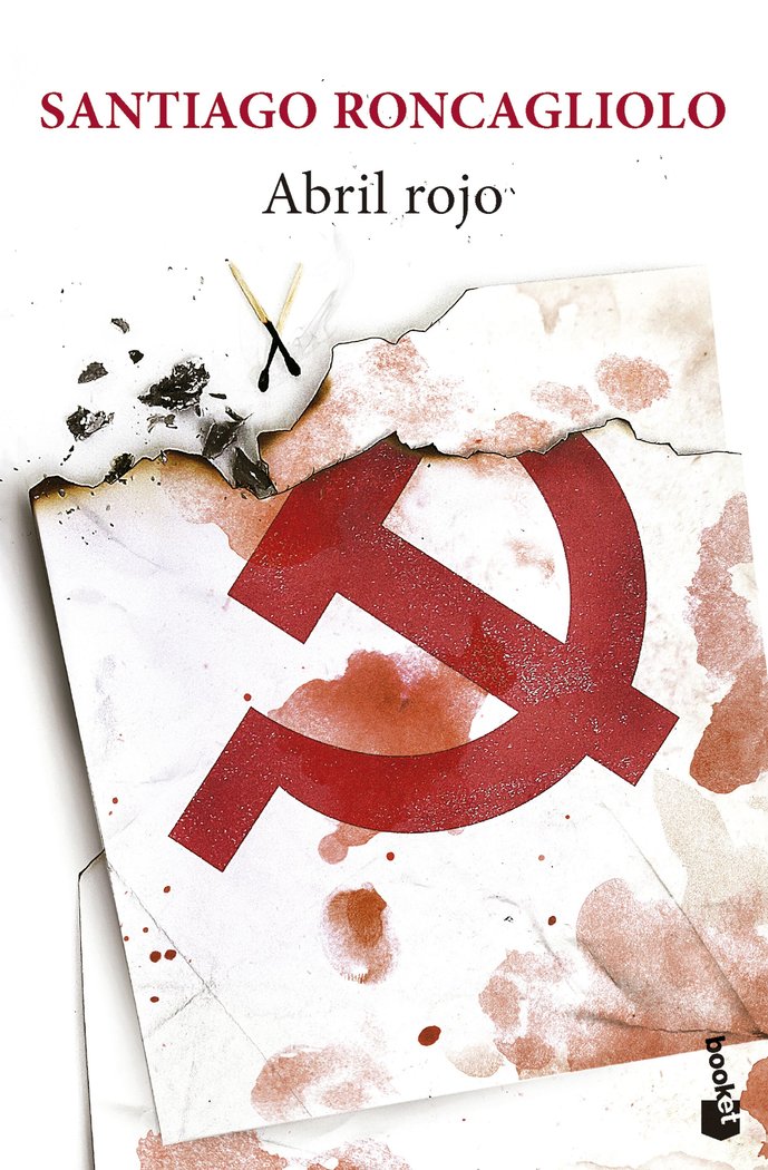ABRIL ROJO, de SANTIAGO RONCAGLIOLO | portada del libro