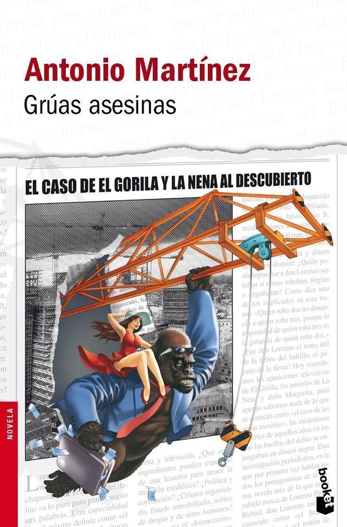 Grúas asesinas, de Martínez | portada del libro