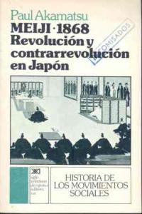 Meiji 1868, de Akamatsu | portada del libro