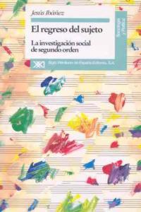 El regreso del sujeto, de Ibáñez | portada del libro