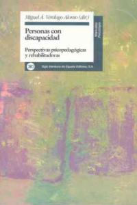 Personas con discapacidad, de Verdugo Alonso, Miguel Ángel | portada del libro