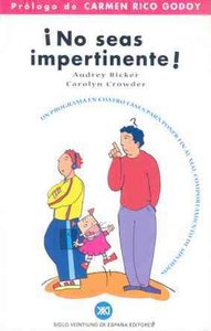¡No seas impertinente!, de Ricker, Audrey | portada del libro