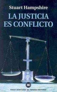La justicia es conflicto, de Hampshire, Stuart | portada del libro