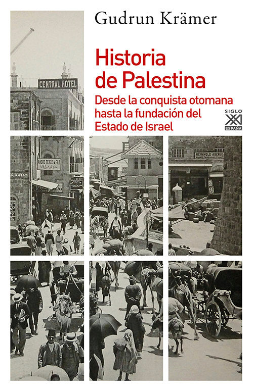 Historia de Palestina, de Krämer, Gudrun | portada del libro