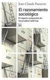 EL RAZONAMIENTO SOCIOLOGICO, de PASSERON, JEAN-CLAUDE | portada del libro