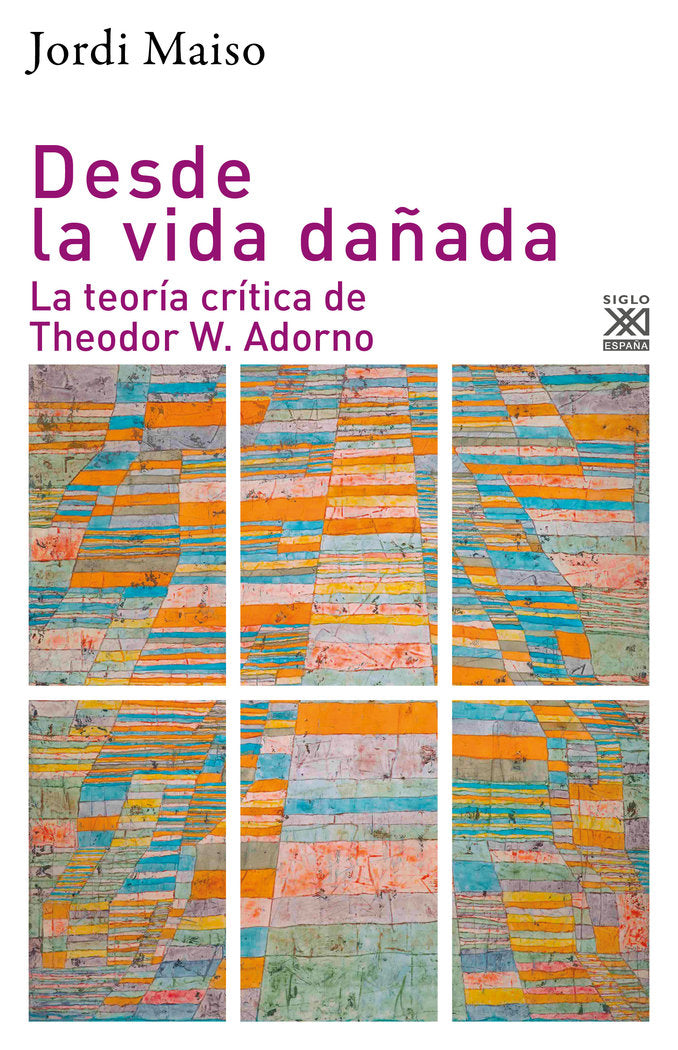 DESDE LA VIDA DAÑADA, de MAISO, JORDI | portada del libro