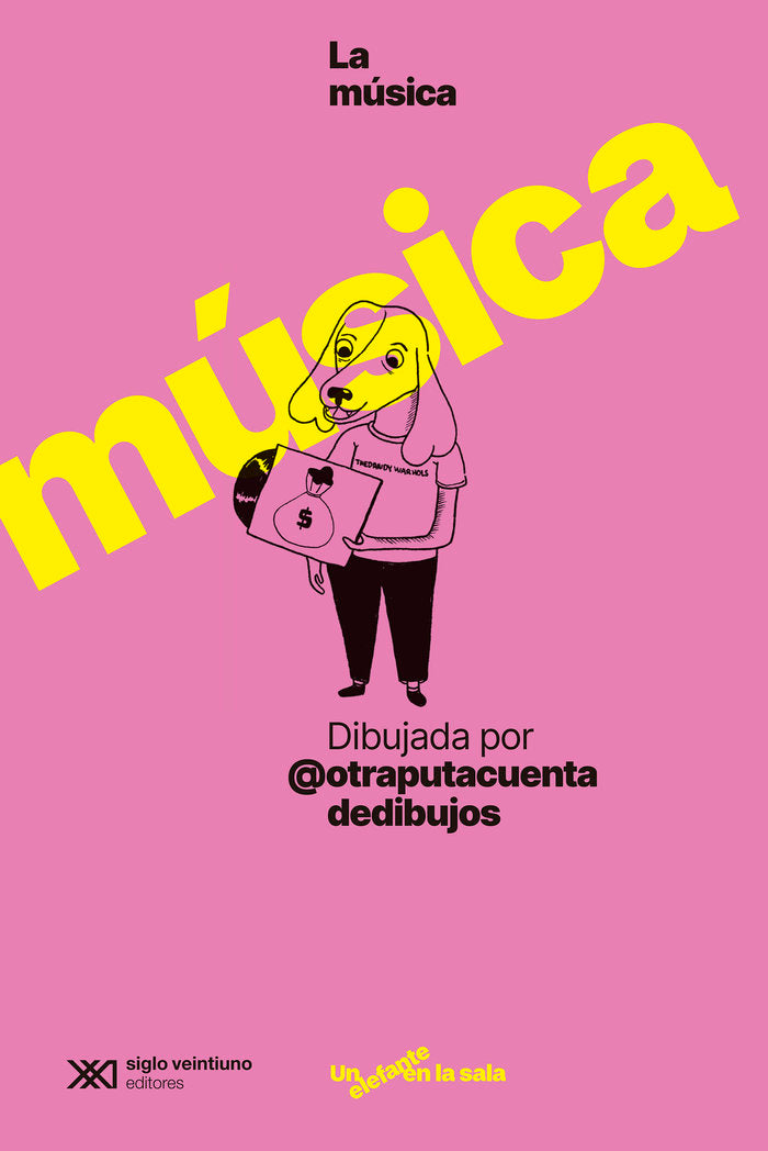 LA MUSICA DIBUJADA POR @OTRAPUTACUENTADEDIBUJOS, de LAS HERAS, SARAI | portada del libro