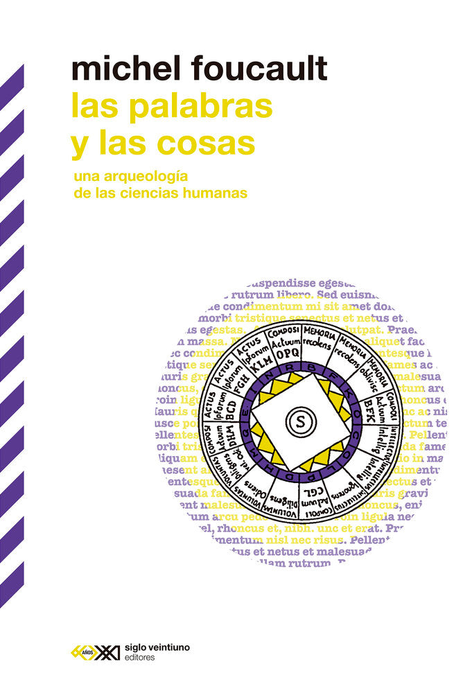 LAS PALABRAS Y LAS COSAS, de FOUCAULT, MICHEL | portada del libro