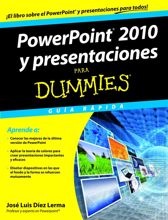 PowerPoint 2010 y presentaciones para Dummies, de Díez Lerma, José Luis | portada del libro